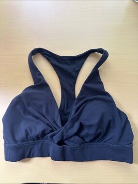 lululemon athletica Black Racerback Twist-Front Sports Bra